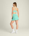 Midtown Geo Mesh Tennis Skirt