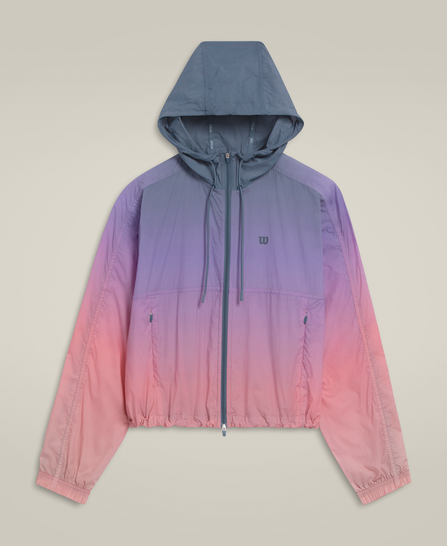Vantage On-Court Jacket - Slate Blue Ombre