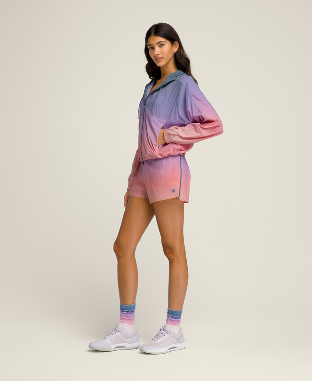 Vantage On-Court Jacket - Slate Blue Ombre