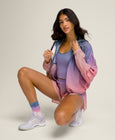 Vantage On-Court Jacket - Slate Blue Ombre