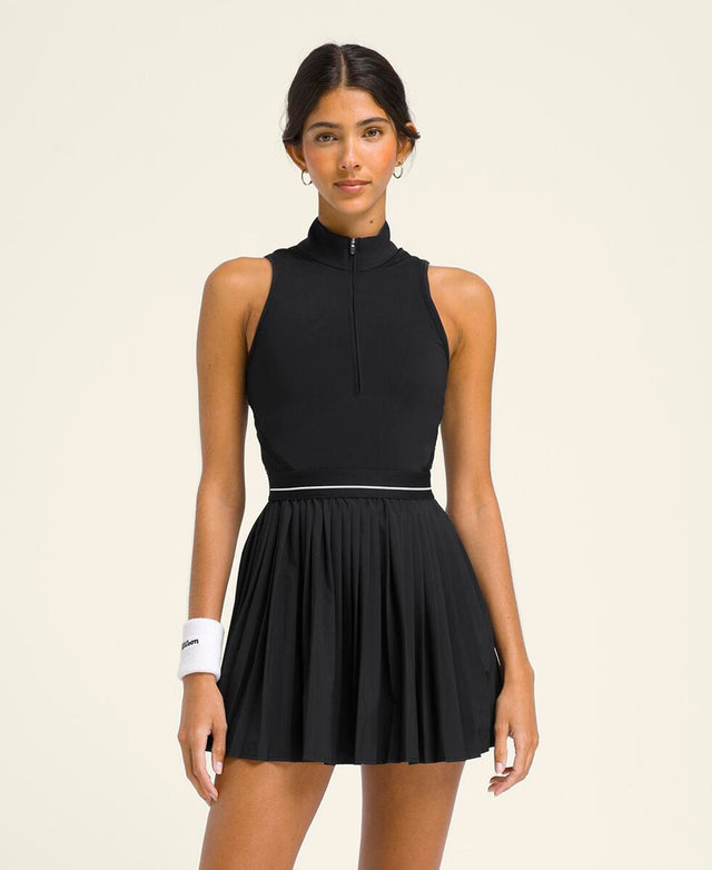 Winning Tennis Dress - Black