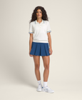 Classic Pleated Mini Skirt