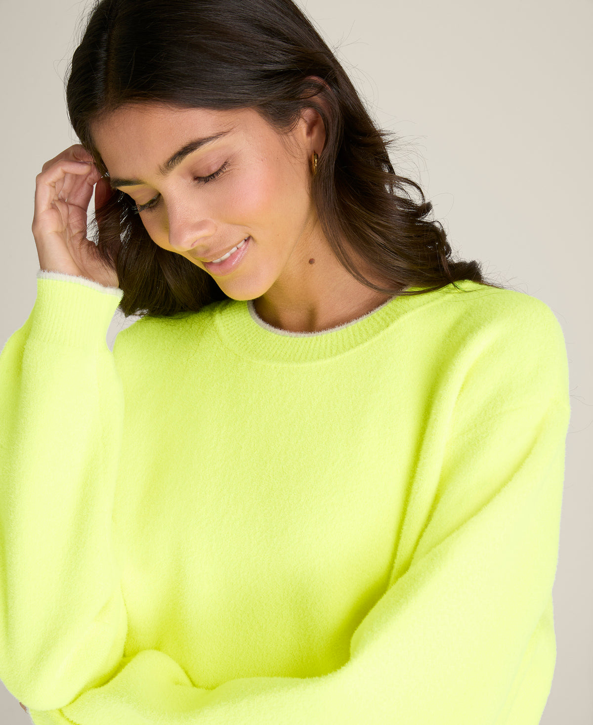 Knit Plush Crewneck
