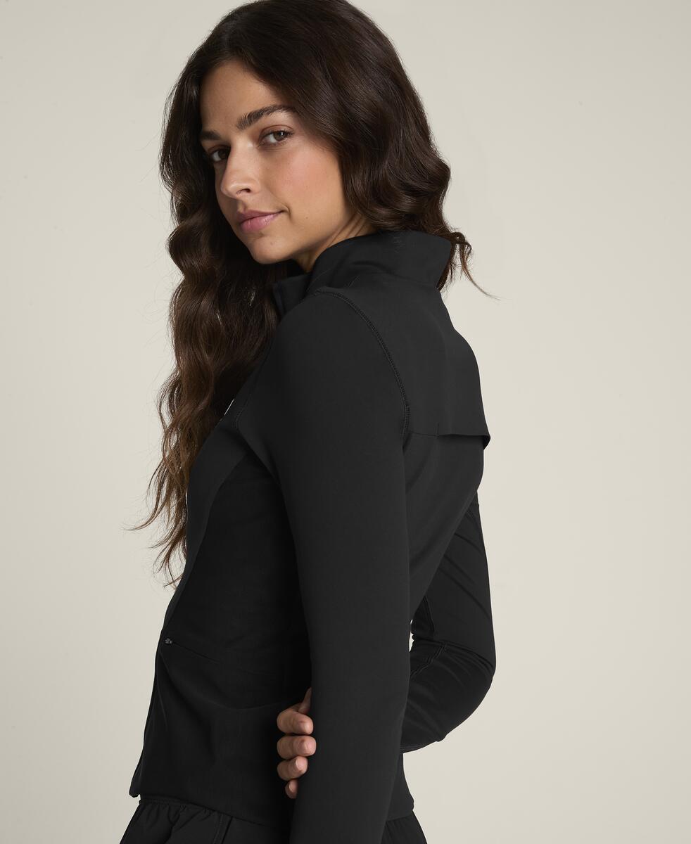 Court 1 Half-Zip - Black