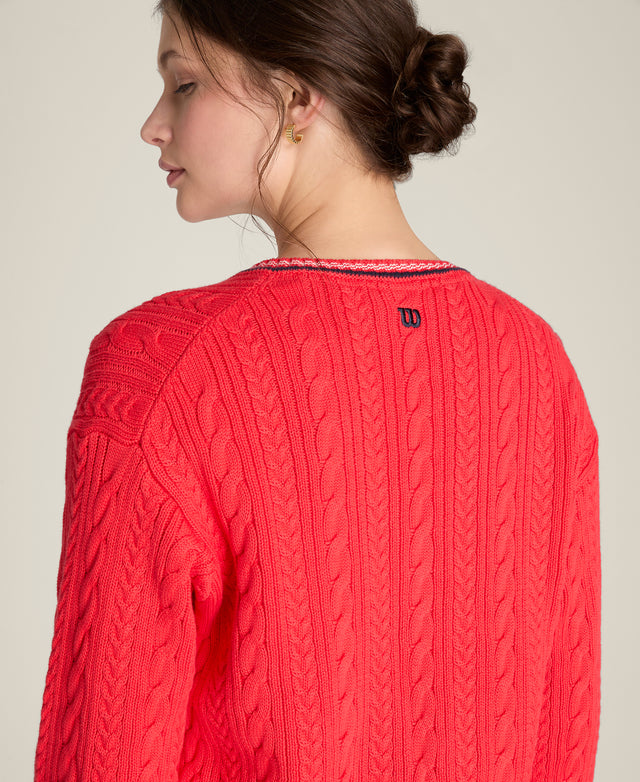 Hillcrest Cable Sweater