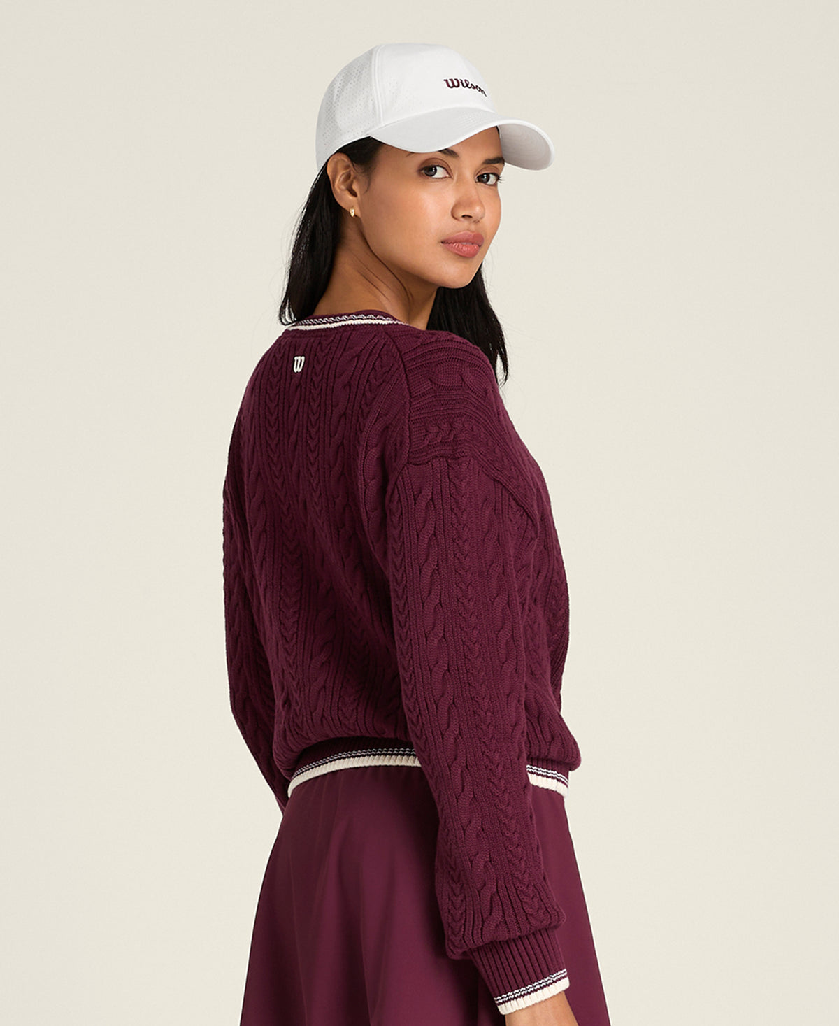 Hillcrest Cable Knit Sweater