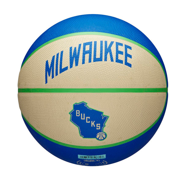 NBA Team City Edition Basketball 2023/24 - Milwaukee Bucks