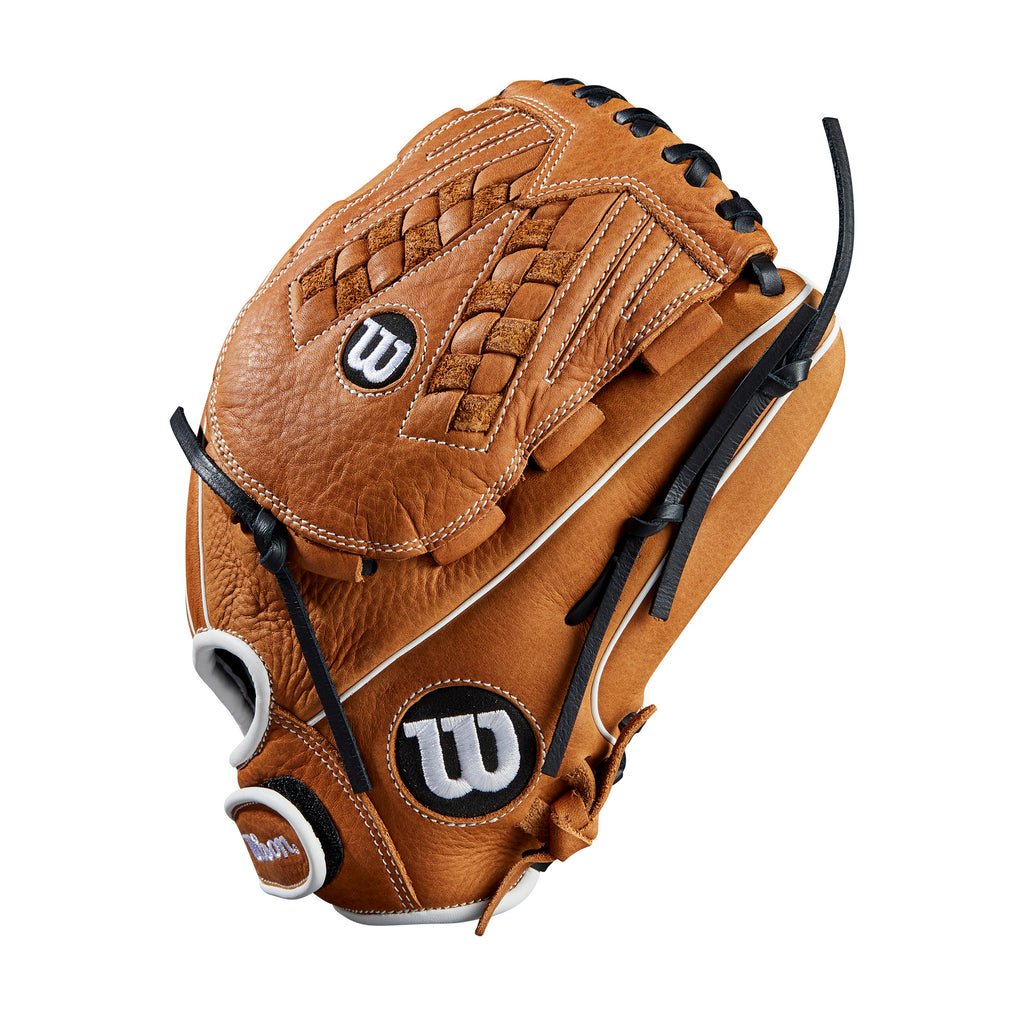 Wilson aura fastpitch glove top
