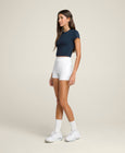 Carry All Tennis Short - Bright White