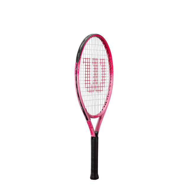 Burn Pink 23 Tennis Racket (with half cover)