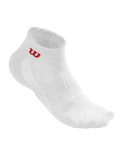 Men's White Quarter Sock 3Pr/Pk