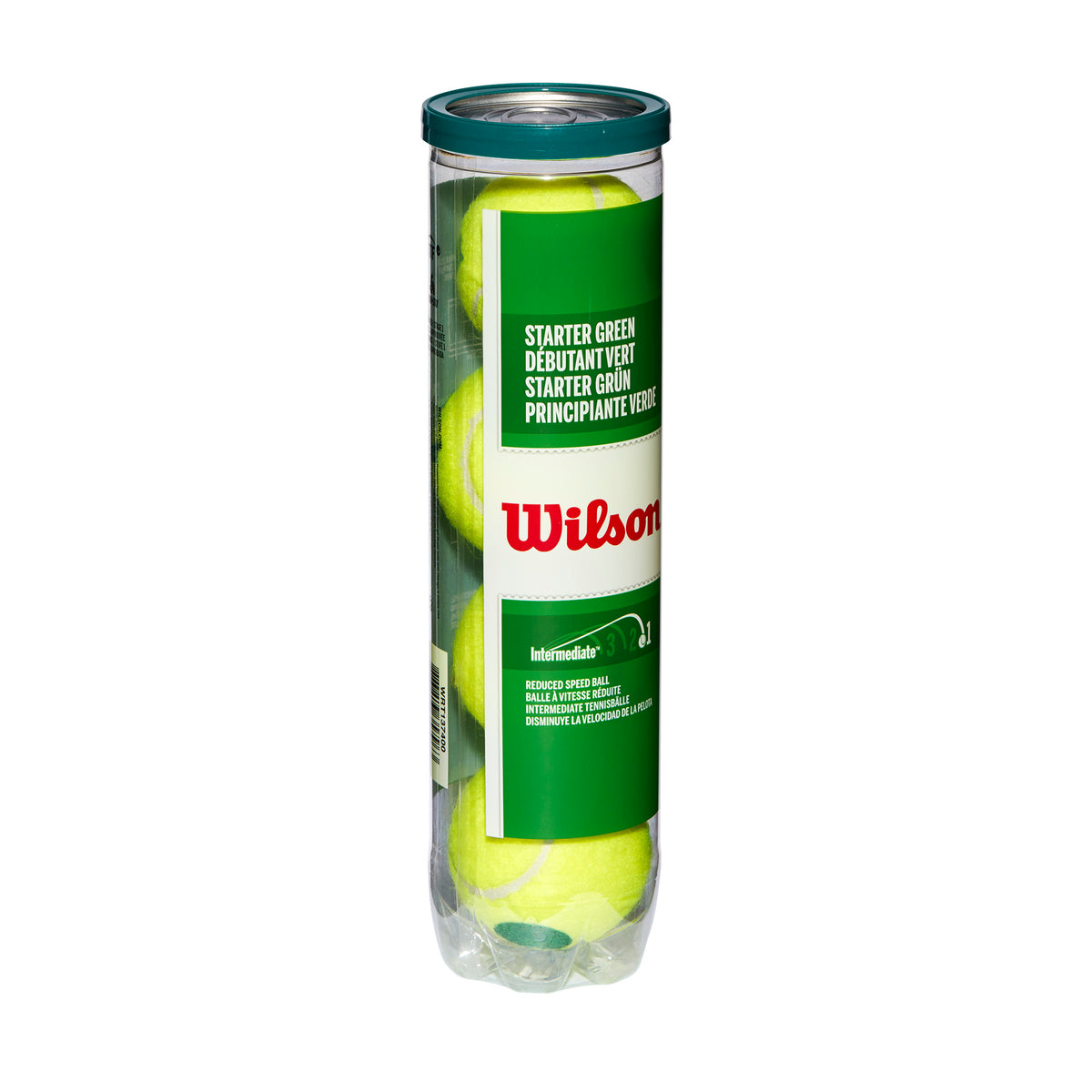 Starter Green Tennis 4-Ball Can
