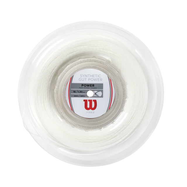 Synthetic Gut Power 16 Tennis String - Reel