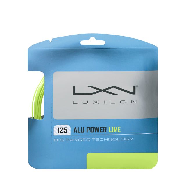 Luxilon Alu Power 125 String (LIME) - Set