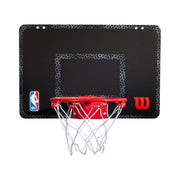 NBA Forge Acrylic Mini Hoop : Black Color + 30 NBA Team Stickers