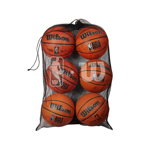 Nylon Mesh Ball Carry Net Bag - Volleyball Basketball Football Sports Ball Storage & Transport