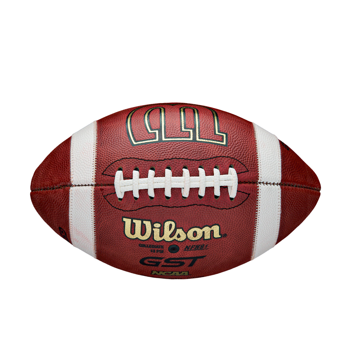 GST Leather Game Football - Factory Defect/Blemish