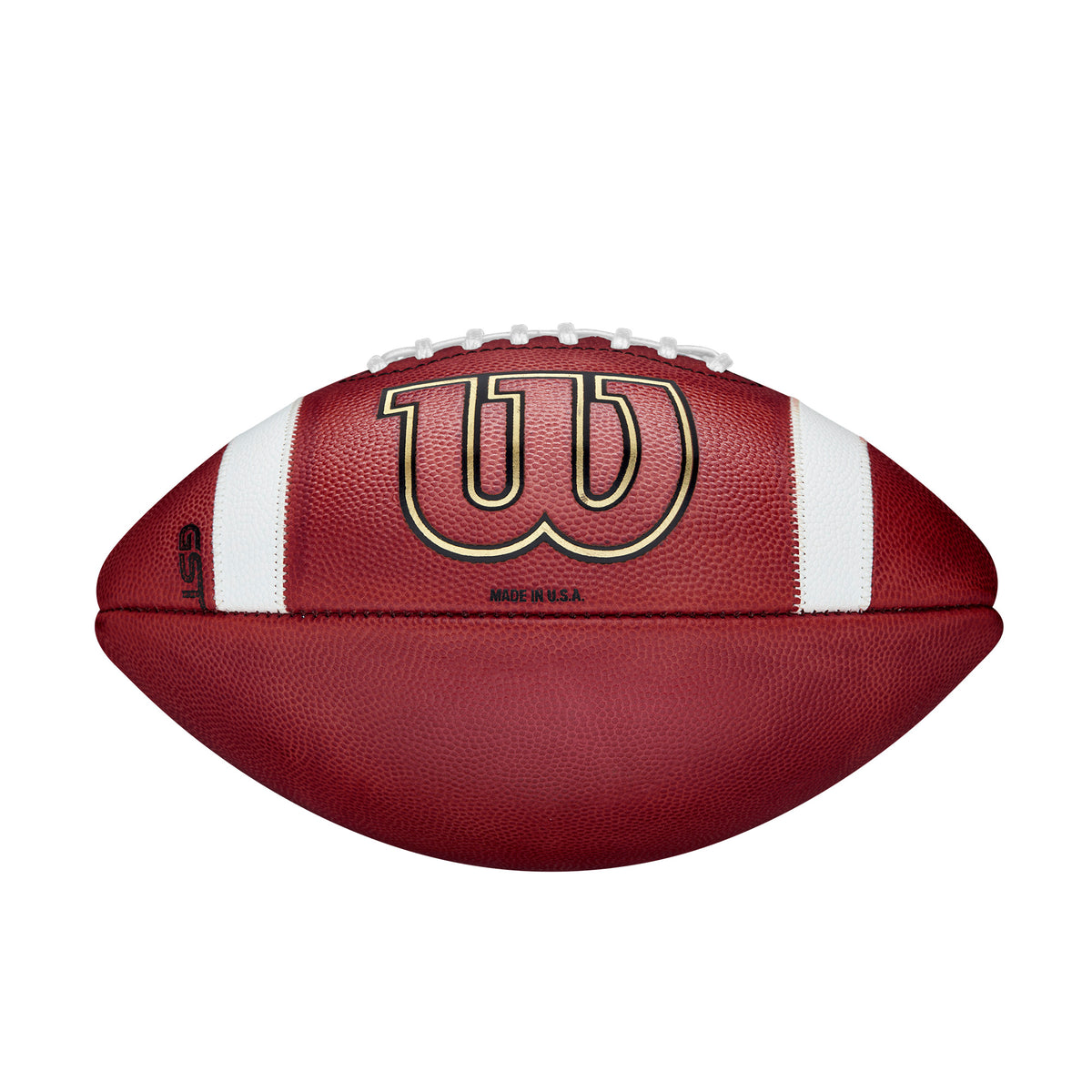 GST Leather Game Football - Factory Defect/Blemish