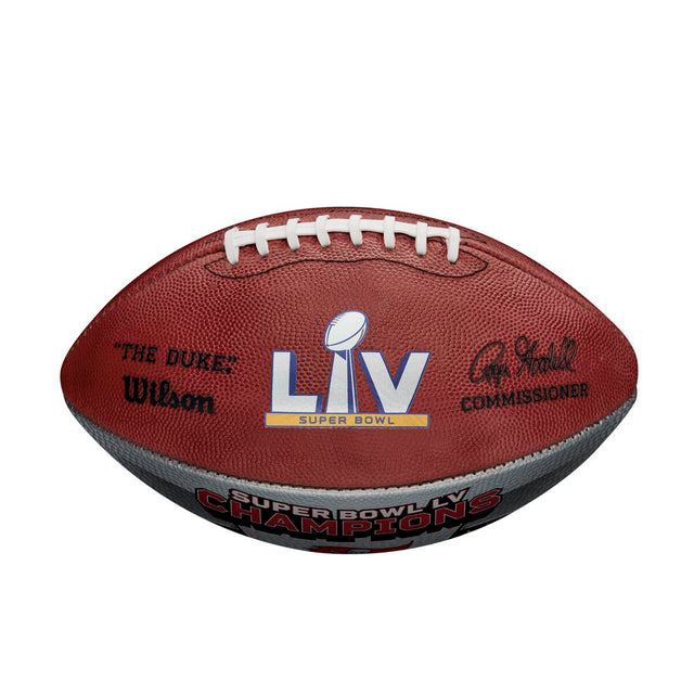 Super Bowl LV Leather Championship Football