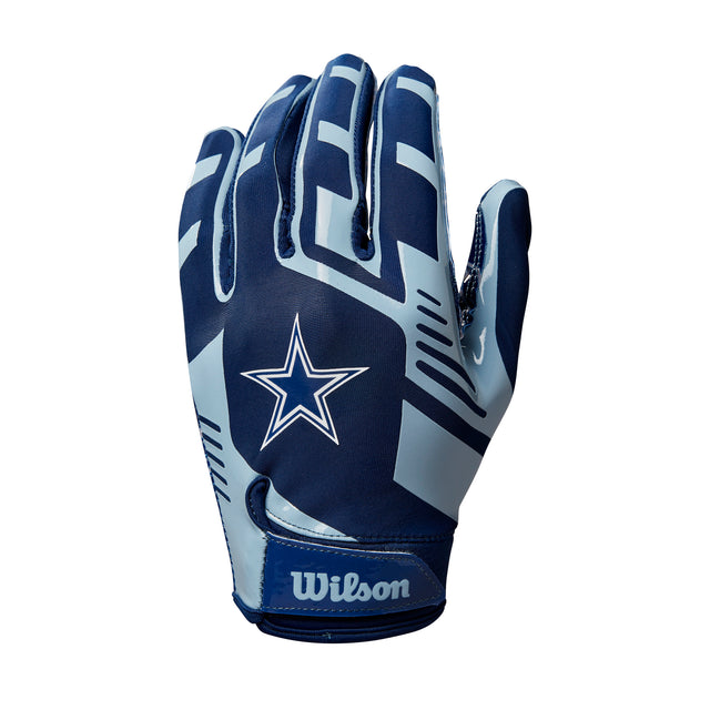 NFL Stretch Fit Youth Receivers Gloves - Dallas Cowboys