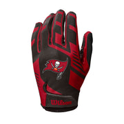 NFL Stretch Fit Youth Receivers Gloves - Tampa Bay Buccaneers