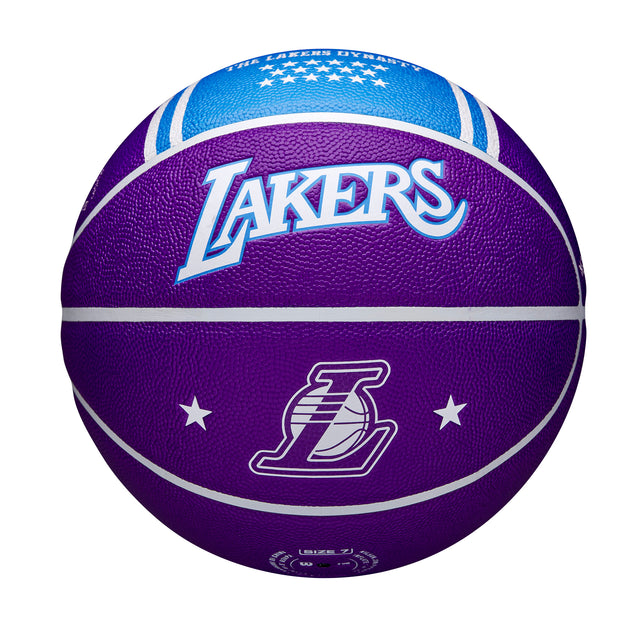 NBA Team City Edition Collector Basketball - Los Angeles Lakers