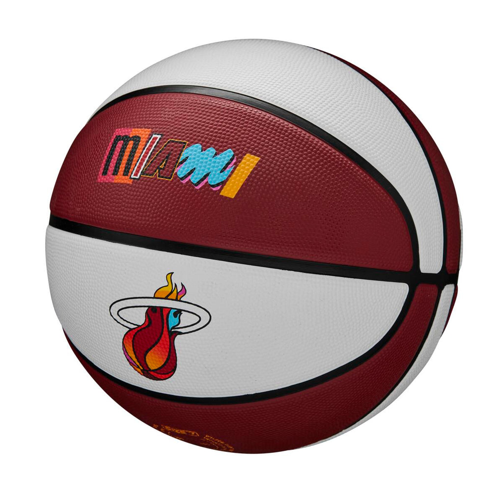 Wilson Miami Heat 2022-23 City Edition Collector's Basketball