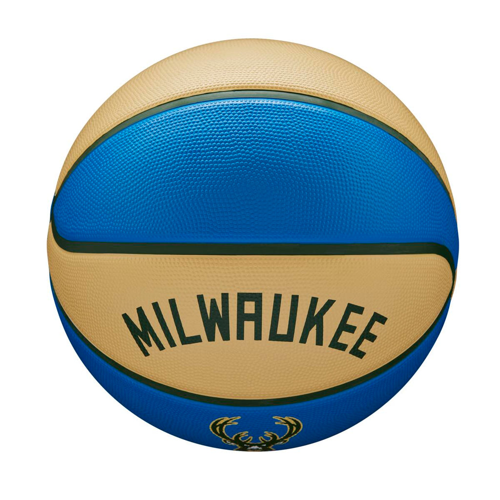 Wilson NBA City Collectors Edition Milwaukee Bucks Basketball