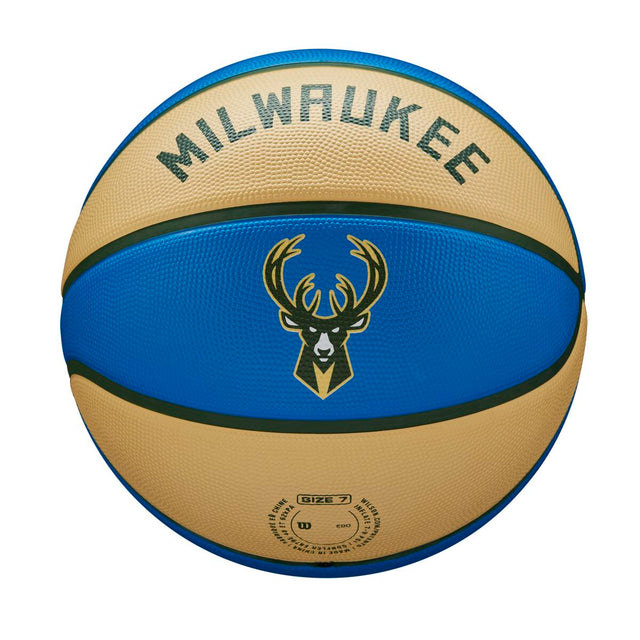 NBA Team City Edition Basketball 2022 - Milwaukee Bucks