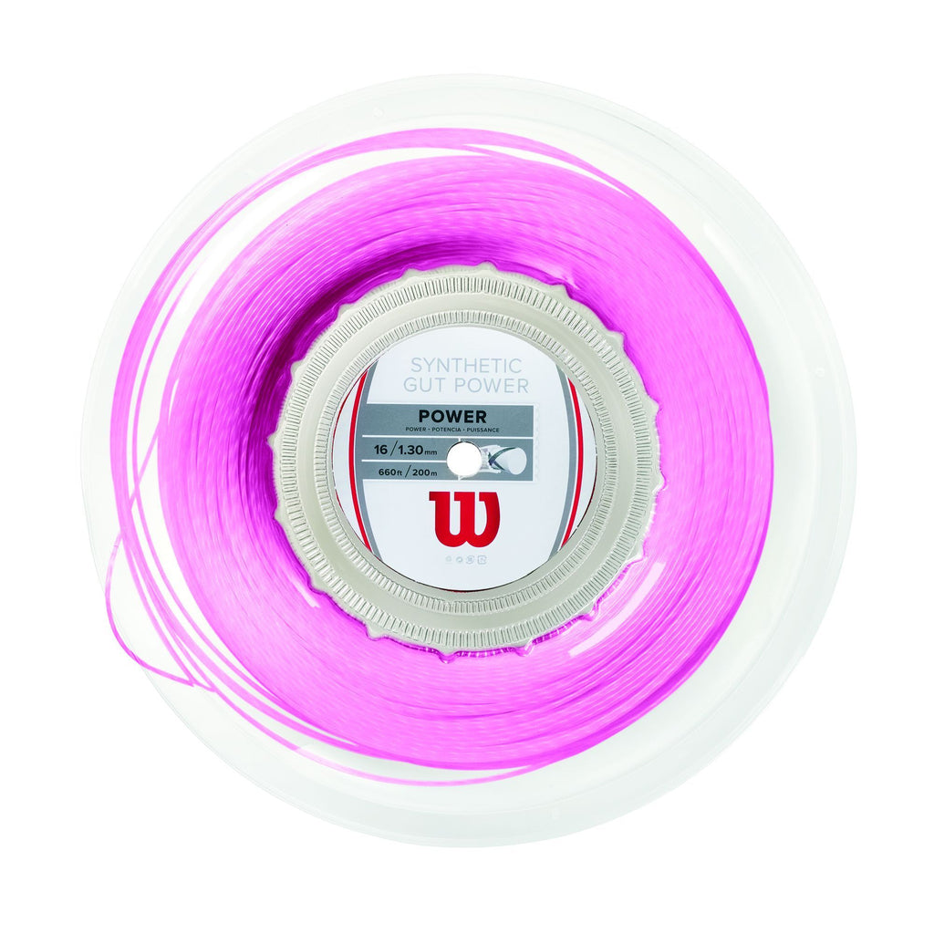 Buy Synthetic Gut Power 16 Tennis String - Reel online - Wilson