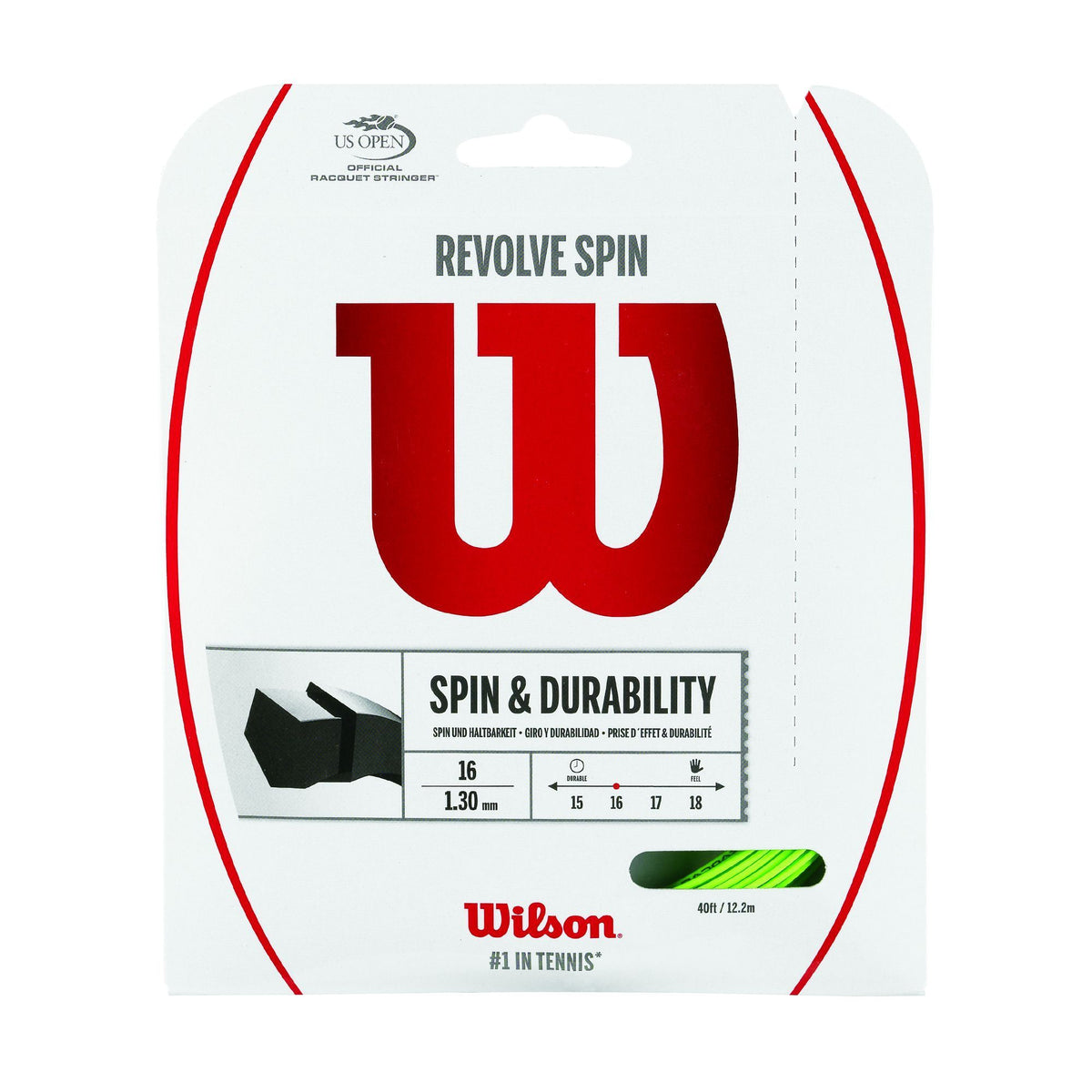 Revolve Spin 16 Tennis String - Set